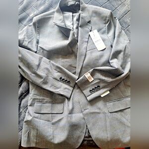 J.M. HAGGAR Men's Tailored Fit Premium Sport Jacket NWT